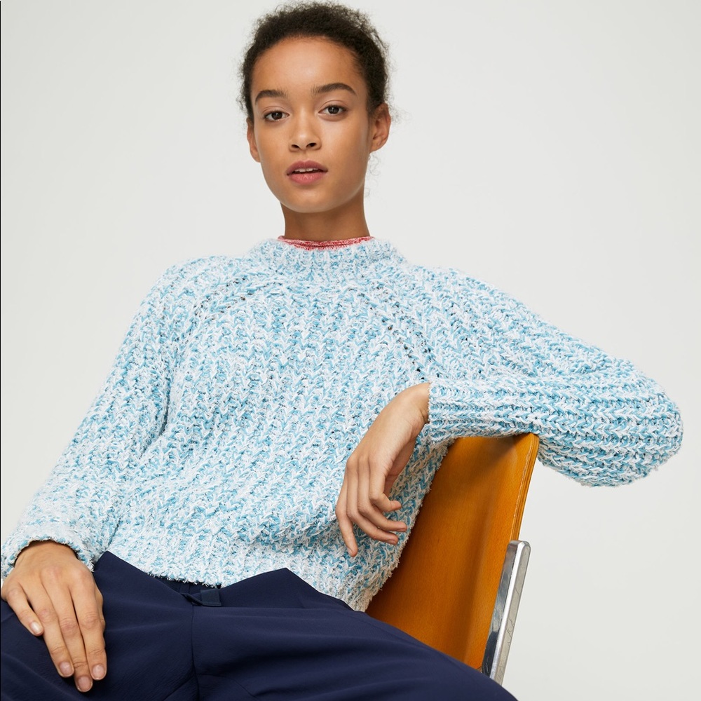 Aritzia Wilfred Confetti sweater